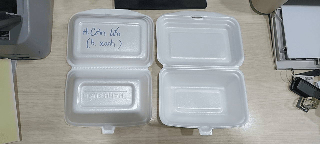hộp cơm lớn b.xanh hộp cơm lớn b.xanh