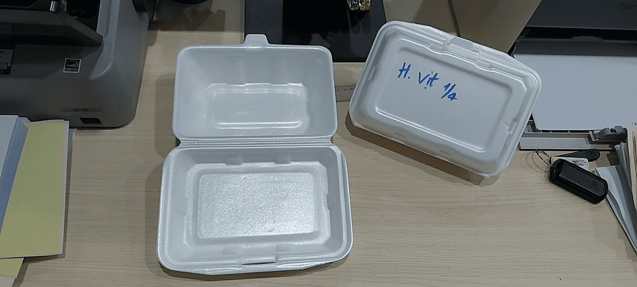 hộp vịt 1 góc 4 hộp vịt 1 góc 4